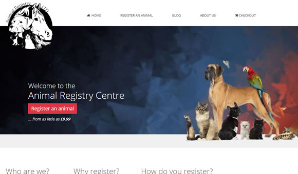 National animal registration database