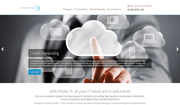 Computer support company based in Berkshire